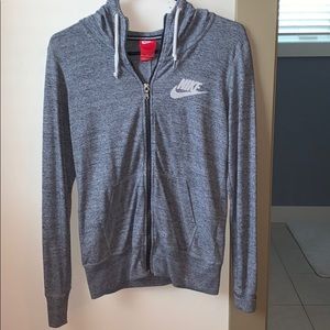 Nike zip up sweatshirt